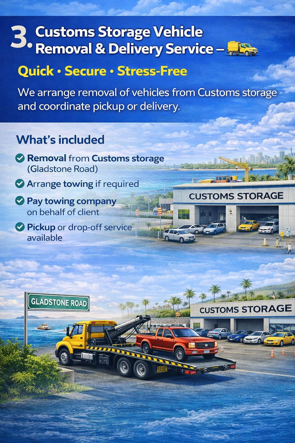Customs Storage Vehicle Clearance